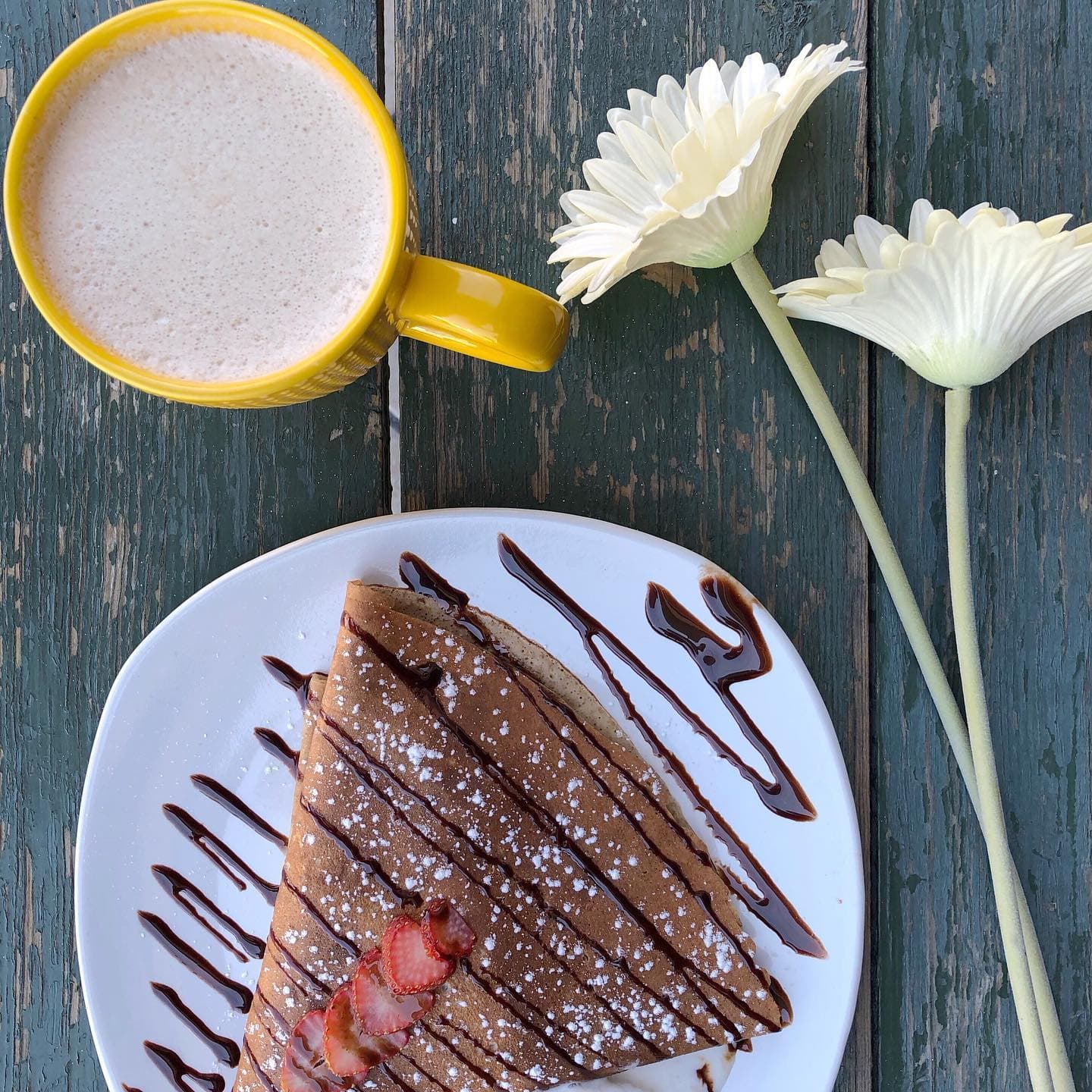 Crepa dulce de 3 ingredientes