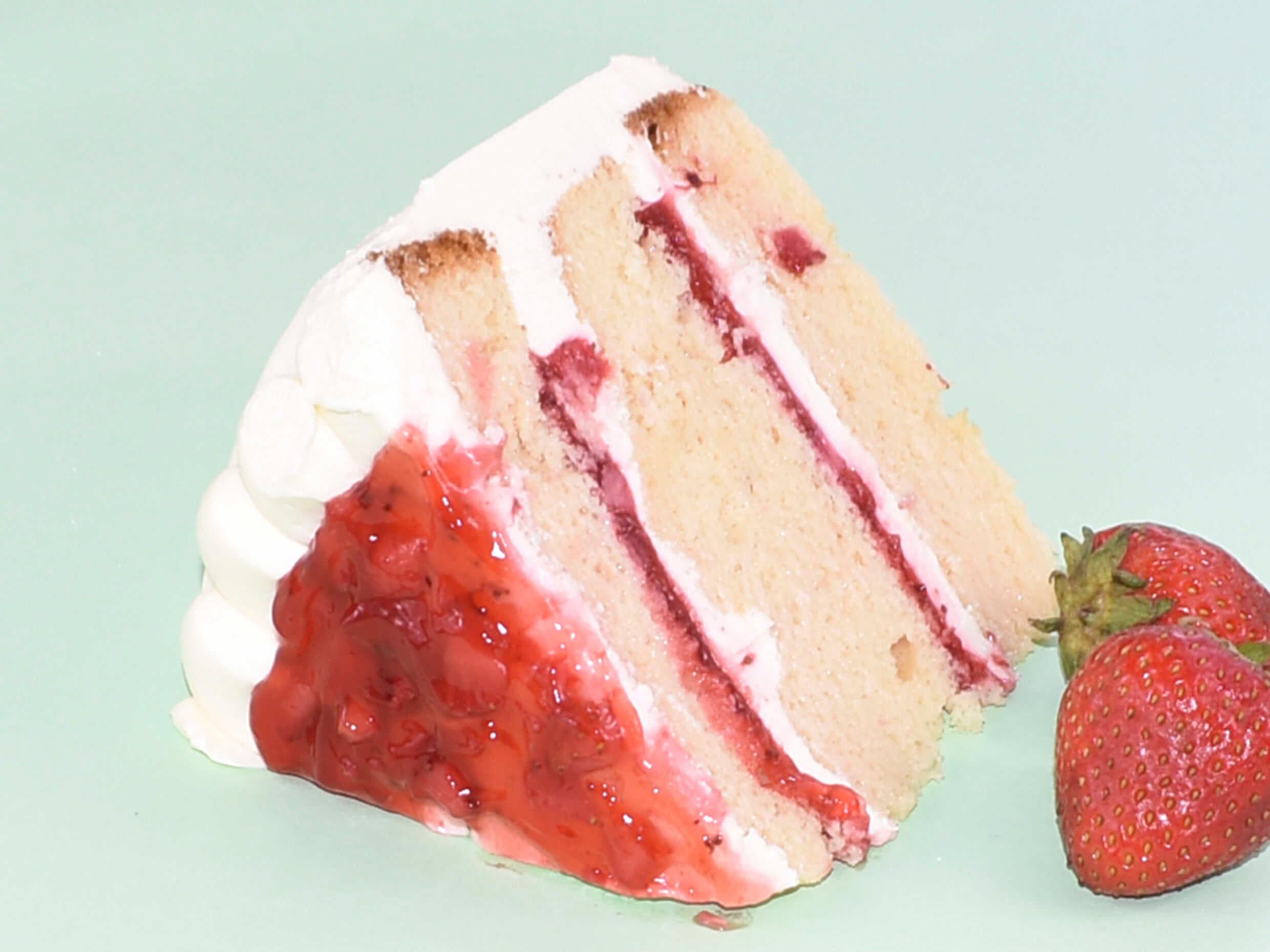 Pastel Fresas Con Crema