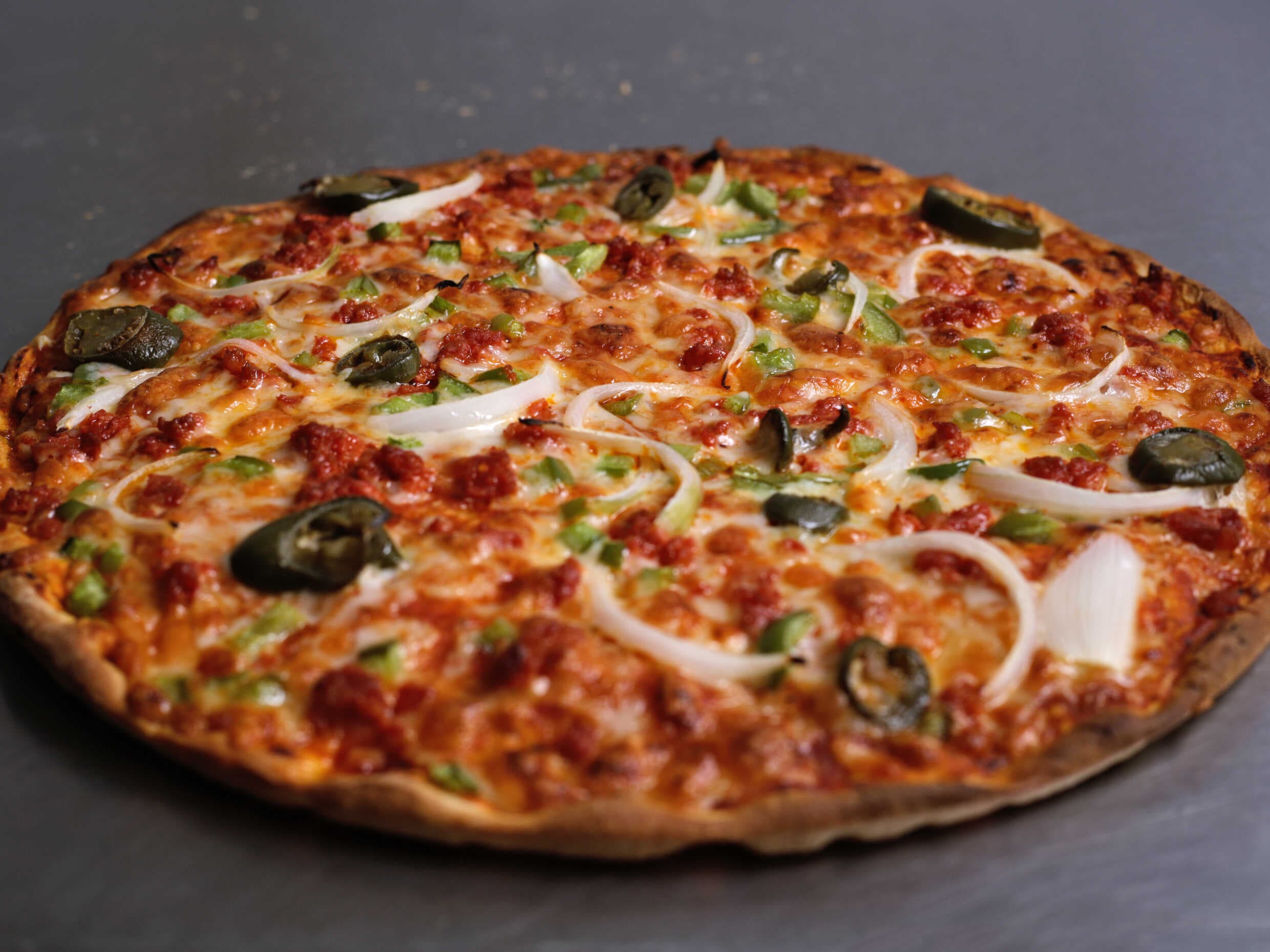 Pizza mexicana chica