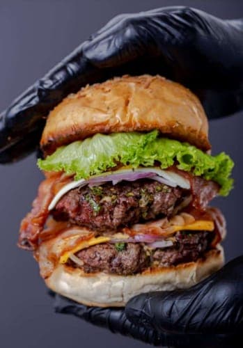 HAMBURGUESA DOBLE CARNE 🔥