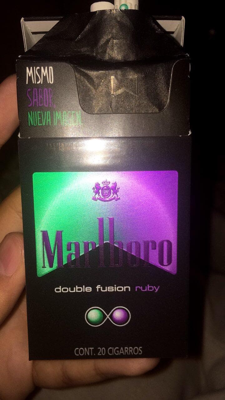 Cigarro Malboro Double Fusion Ruby 3pzs