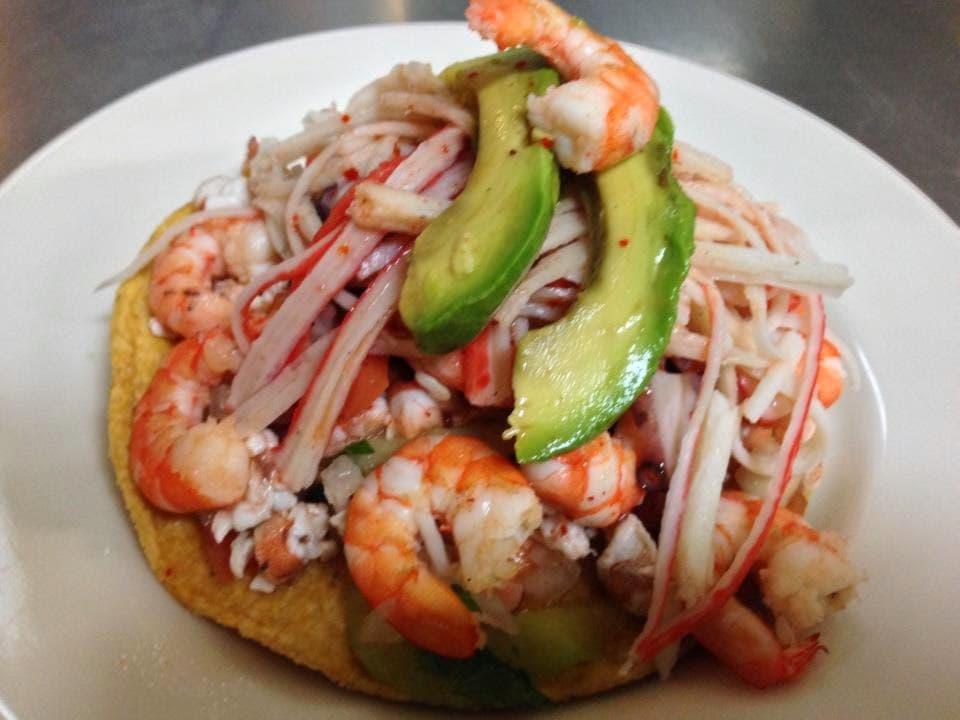 Tostadas mixtas