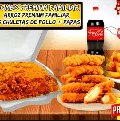 Combo Familiar Pollo a la Naranja + Gaseosa