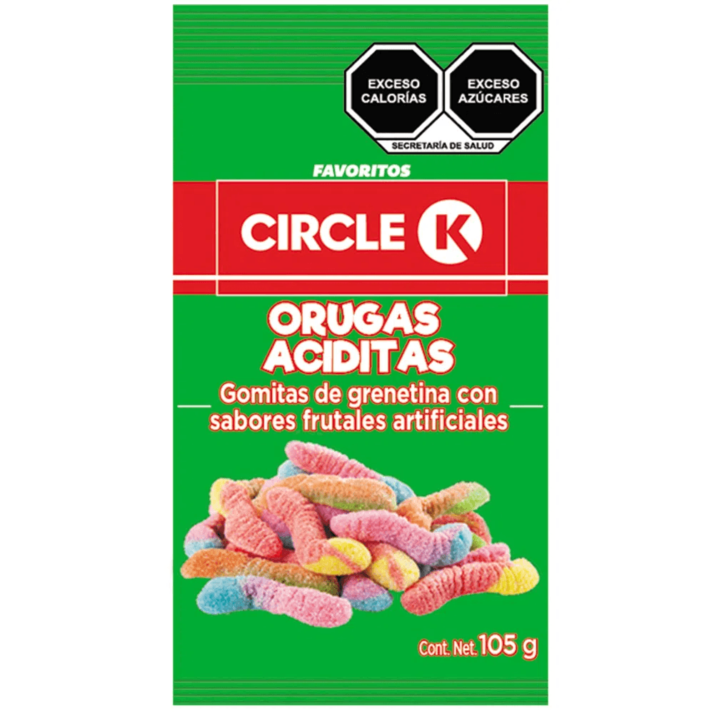 GOMITAS ORUGAS CCK 105GR