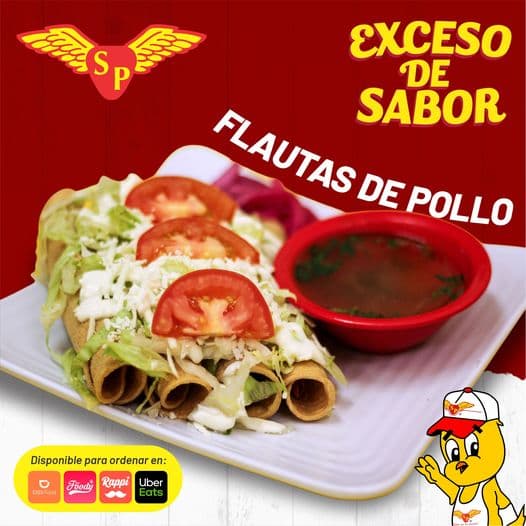 Flautas de Pollo