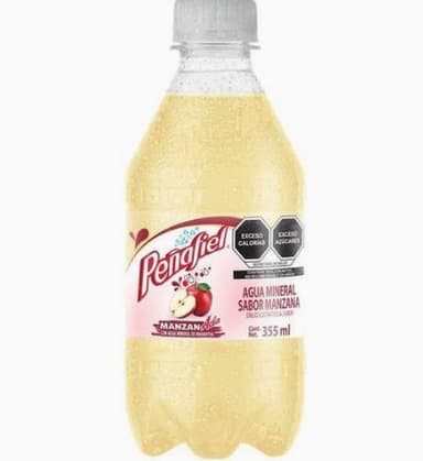 Agua Mineral Sabor Manzana 355 Ml