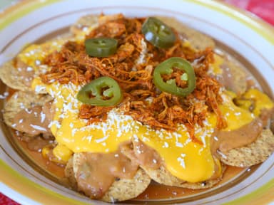 Nachos Sencillos.