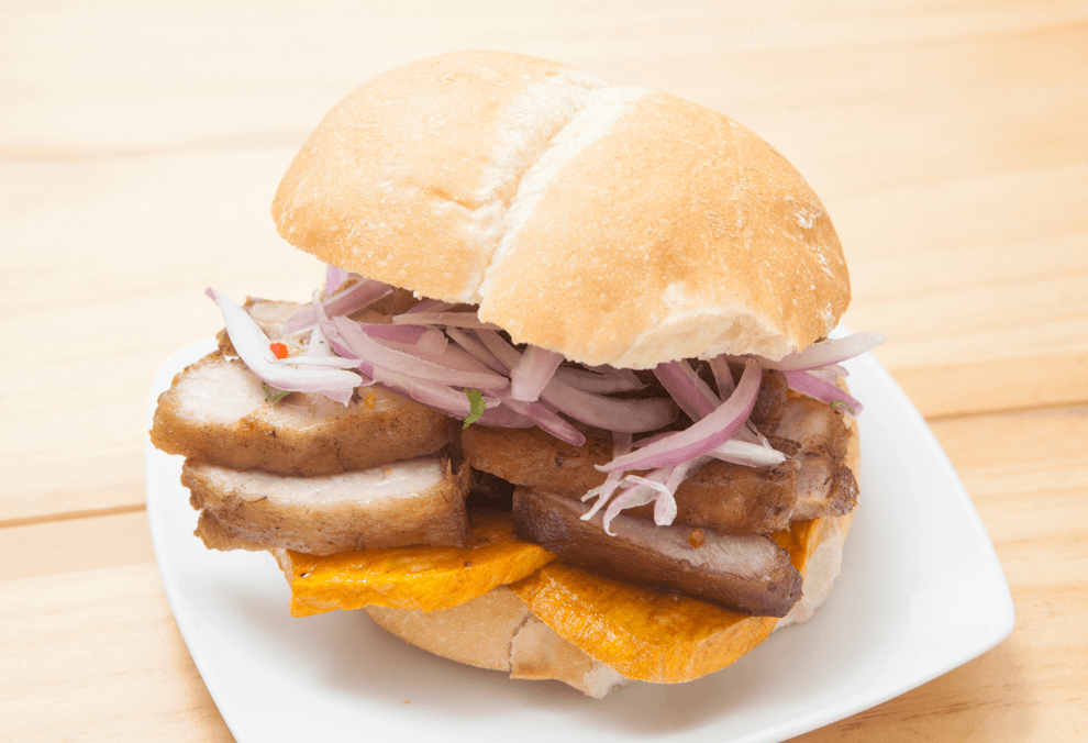Sanguche Gran Chicharron