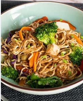 Chop Suey Seco con Pollo