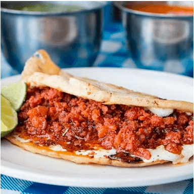 Taco Árabe Chorizo