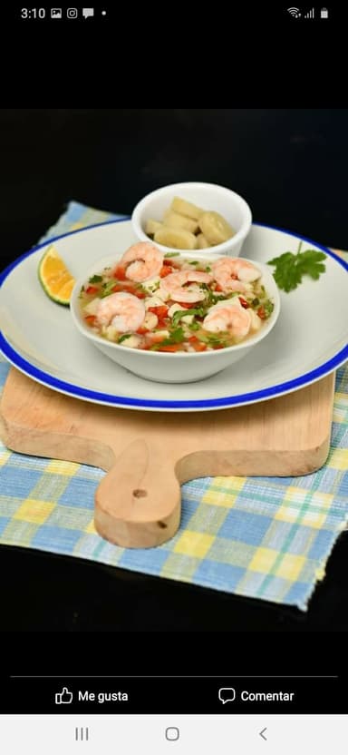 Ceviche Mixto pequeño