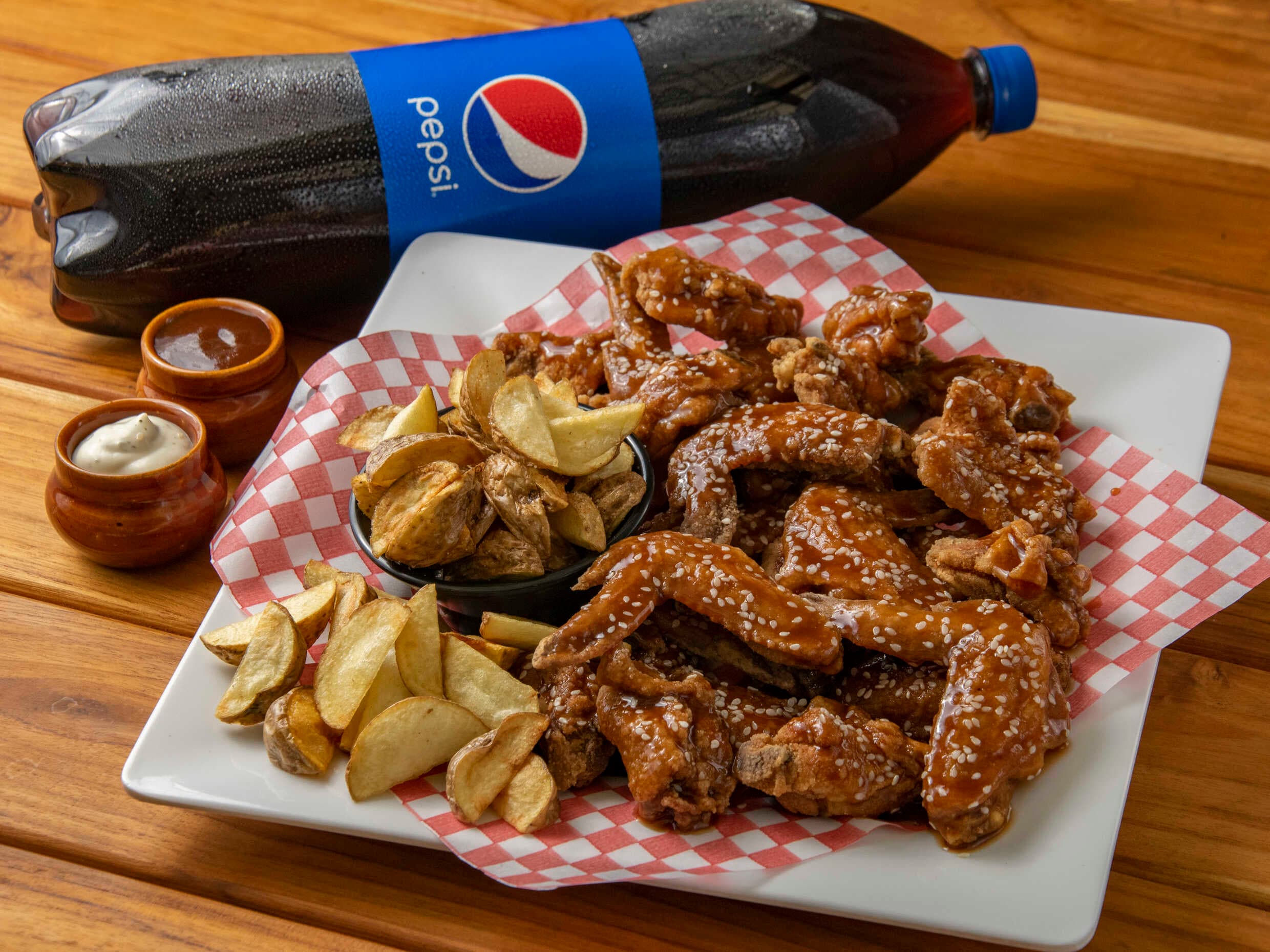🍗Combo-Colwings 20 Alitas + Papas + 2Gaseosas🥤🥤