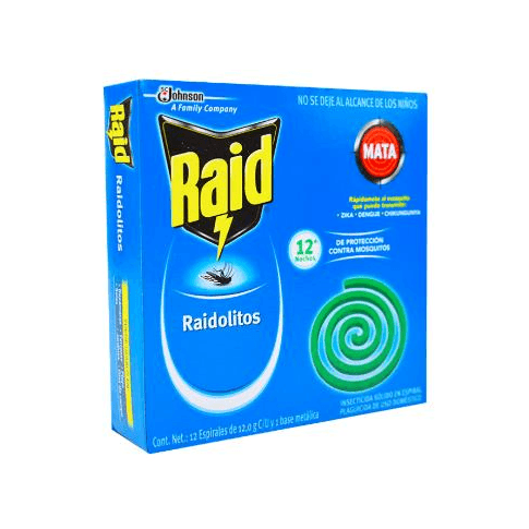 Raid Insecticida Raidolitos Anti-Mosquitos