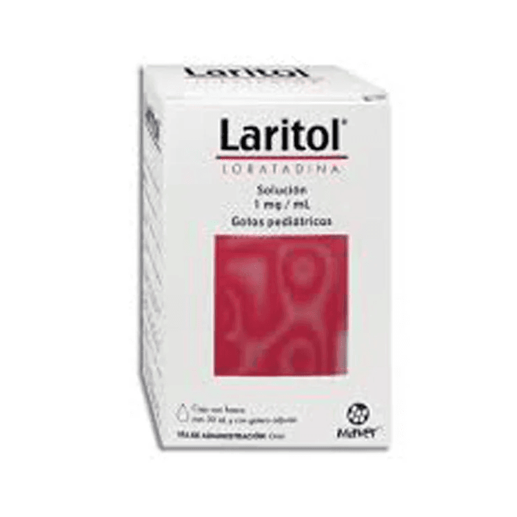 LORATADINA 1 MG./1 ML. SOL PED GOTAS 100ML (LARITOL)