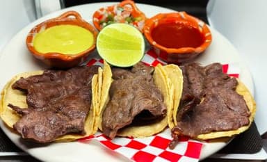 Taco de Cecina de Harina
