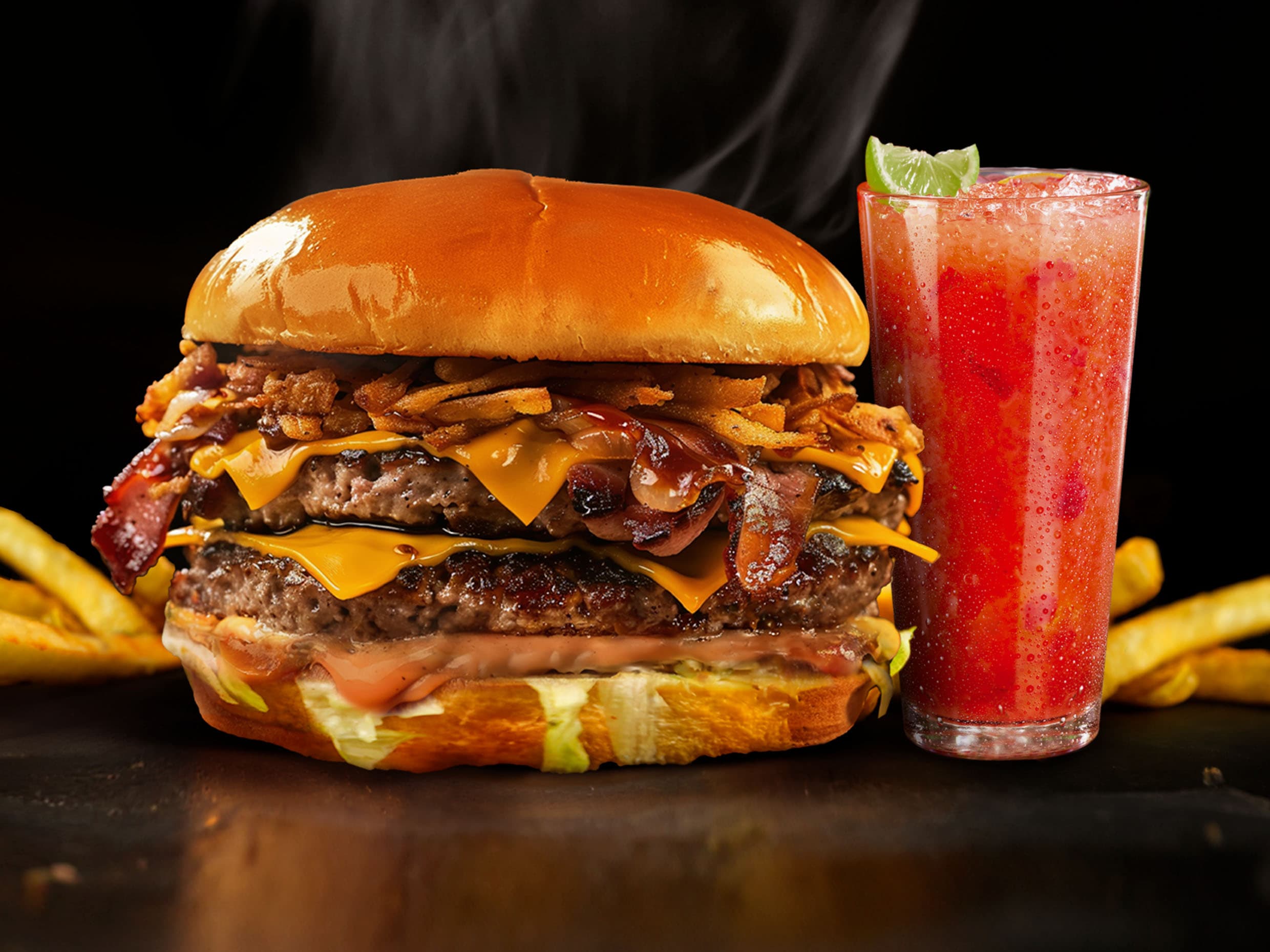 Combo BBQ Burger