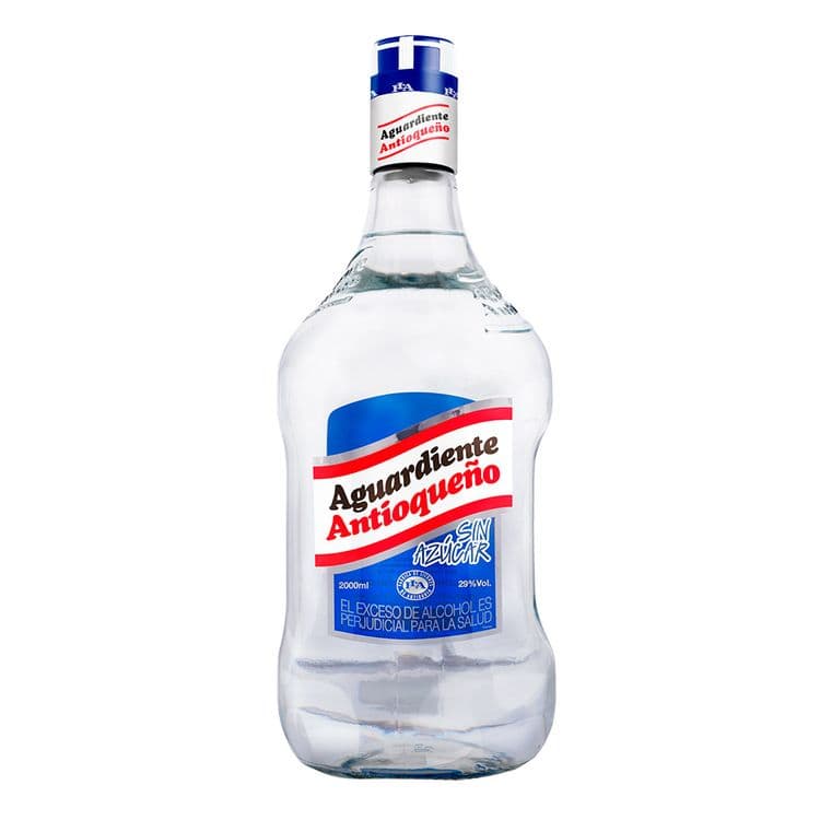 Aguardiente Antioqueño 29° Sin Azucar 2000ml