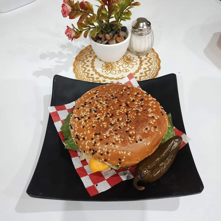 Hamburguesa de Arrachera