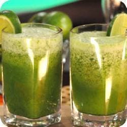 Agua de Pepino, Limón y Menta