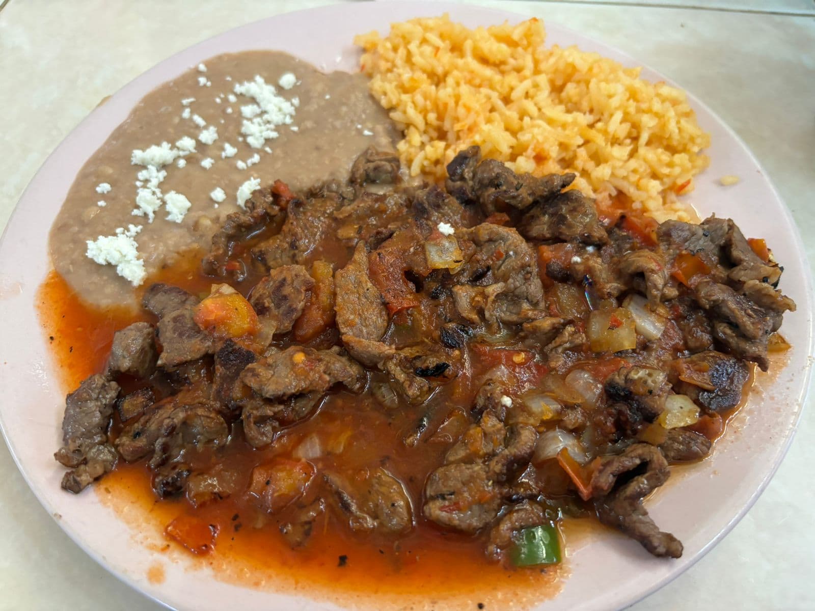 Carne a la Mexicana