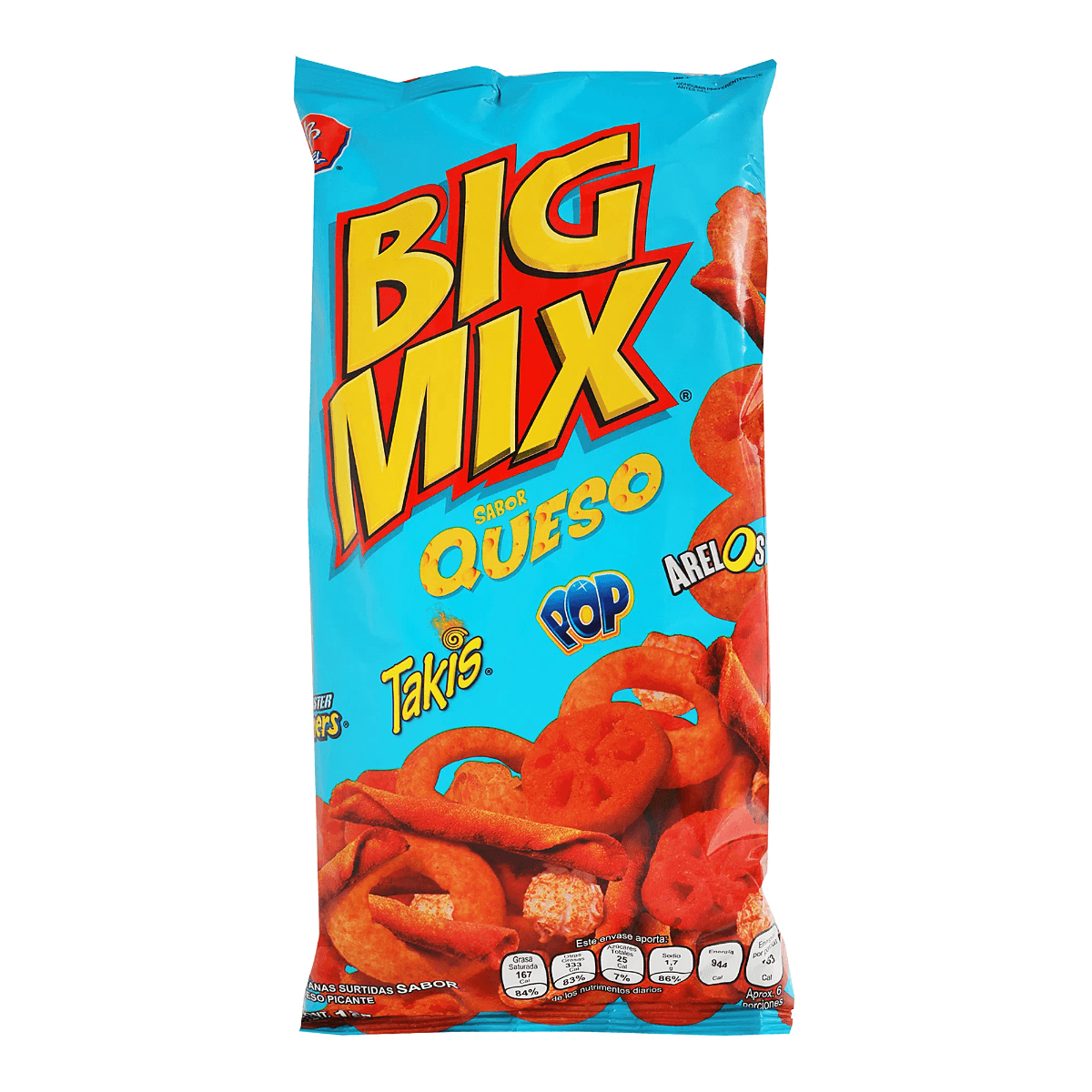 BIG MIX QUESO 185G