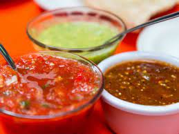 SALSA Verde, Roja y Piña