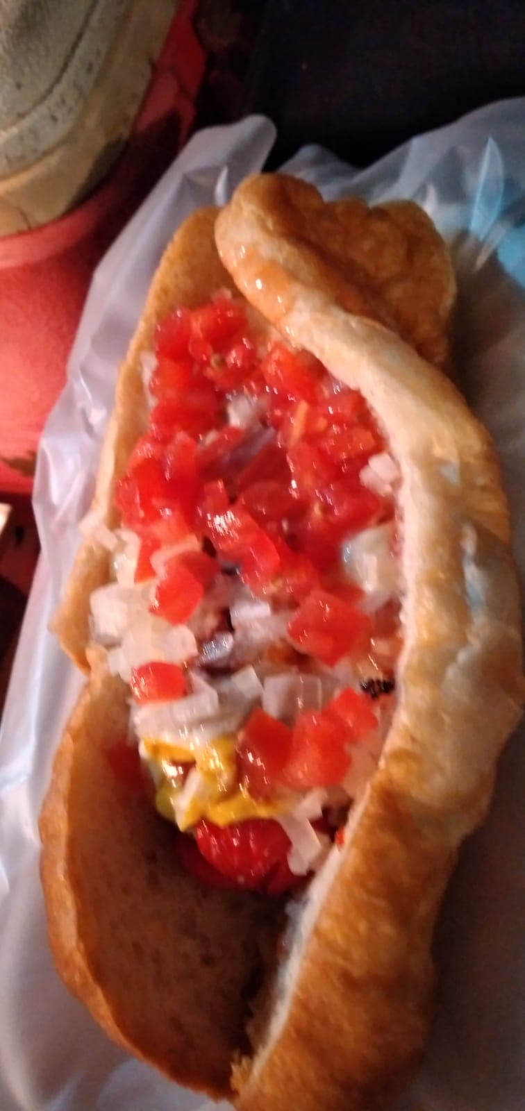 Hotdog Salchichón Sencillo