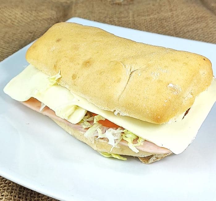 Sándwich Jamón y Queso