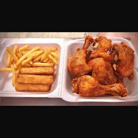 1/4 de Pollo Agridulce
