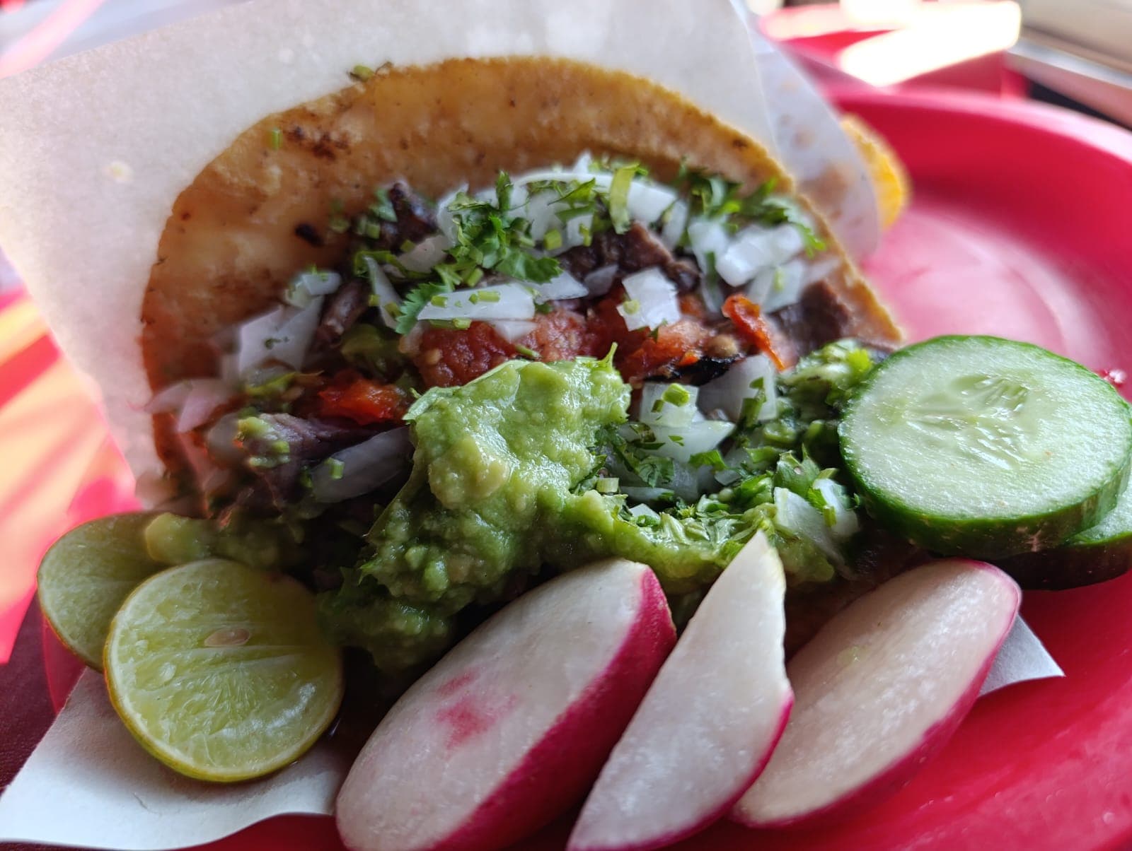 Taco de Asada Harina