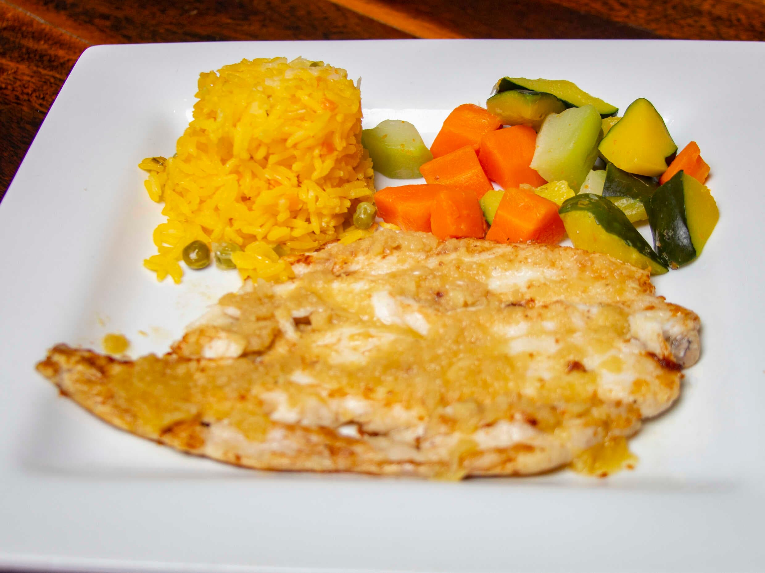 Pechuga de pollo empanizada
