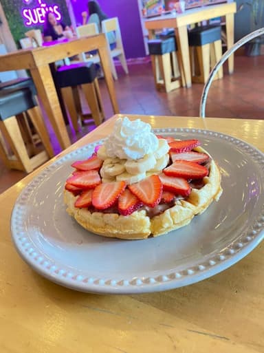 Waffles con Pollo