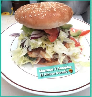 Hamburguesa de Camarón