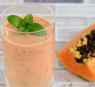 Licuado Naranja Papaya