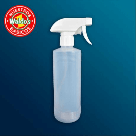 Botella Plastico con Atomizador Reforzado 500 mL