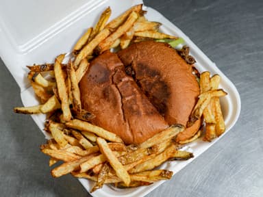 Hamburguesa con Papas