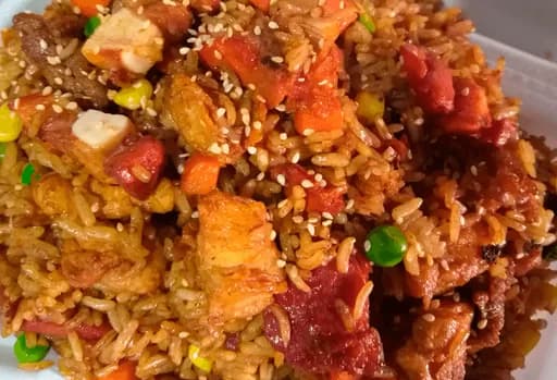 Arroz Triple Thai  con Maduro