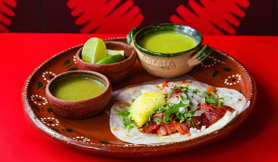 1 TACO INDIVIDUAL PASTOR CERDO MIXTACOS ®️