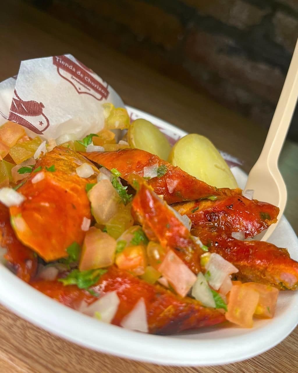 Combo Tazón de Chorizo Peruano y BRETAÑA 300 Ml