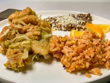 Chicharrón en Salsa Verde