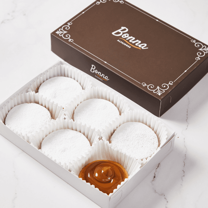 Alfajores Grandes de Manjar Blanco