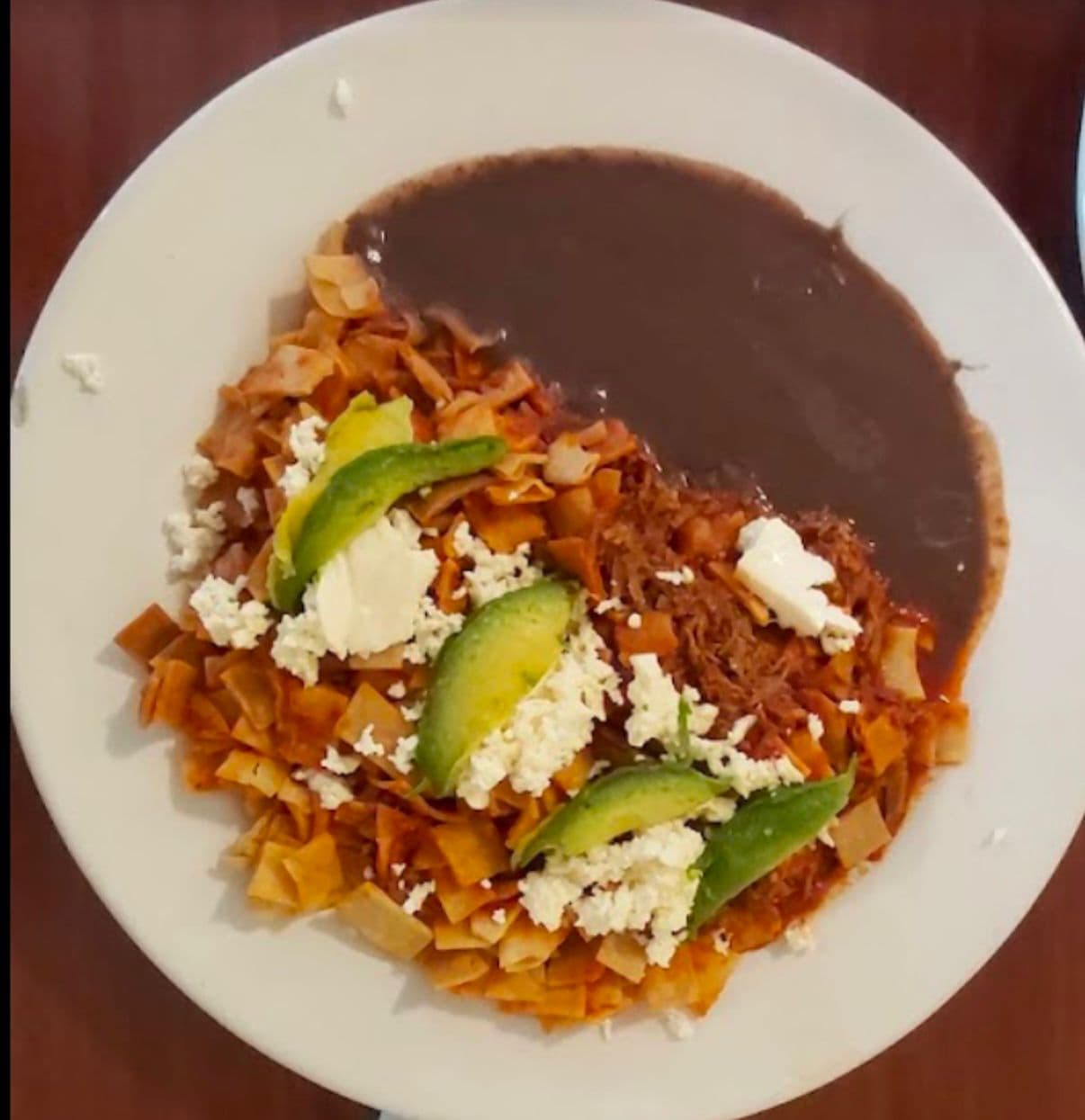 Chilaquiles Con Pollo