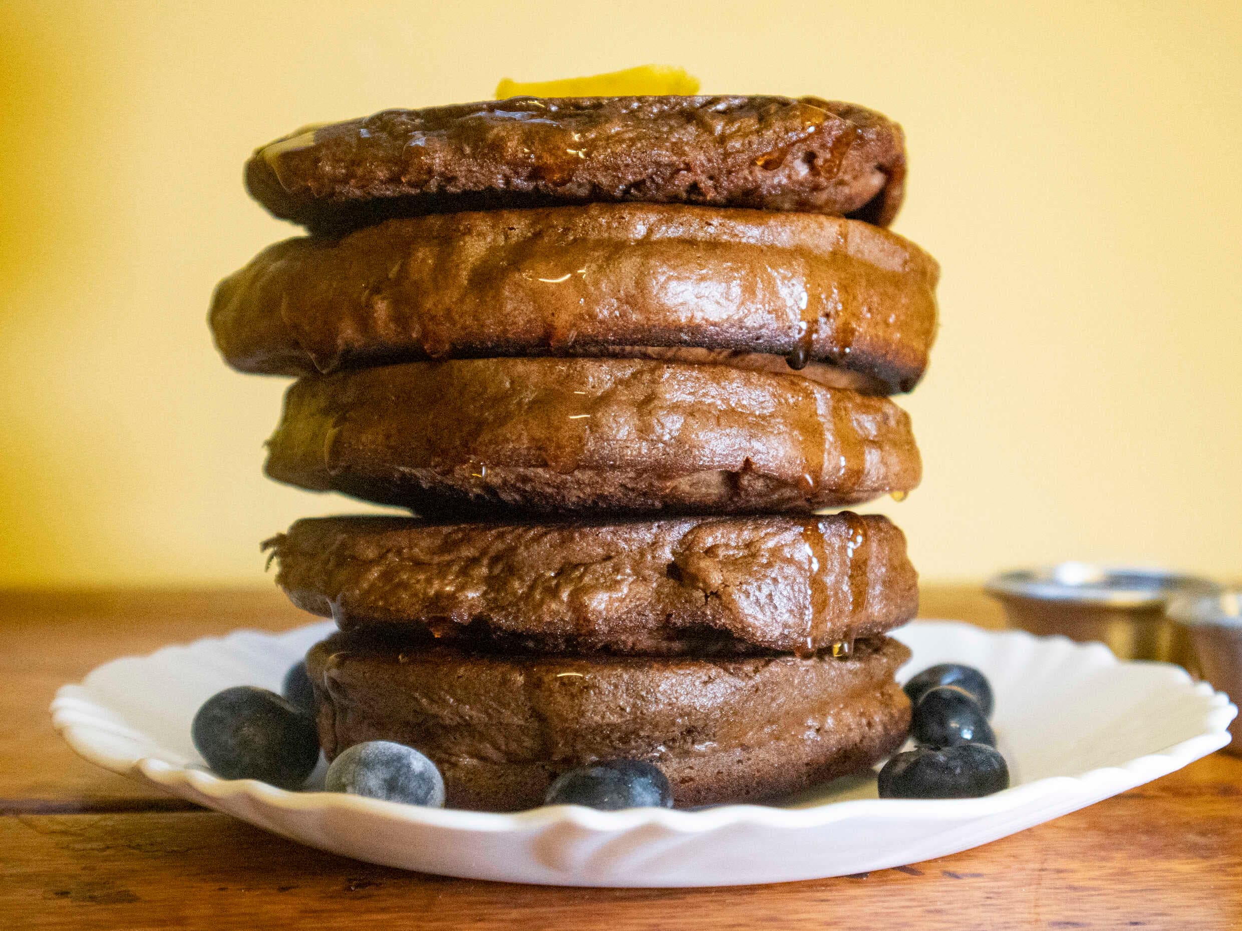 Pancakes de Chocolate