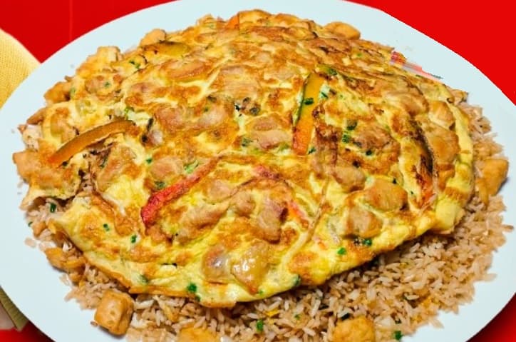 Tortilla de Pollo con Aeropuerto de Pollo