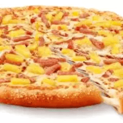 2x1 Pizza Personal Hawaiana 4 Porciones