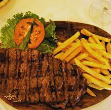 Arrachera con Papas
