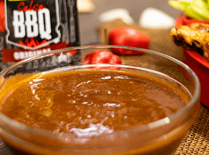 1 onza de salsa BBQ picante