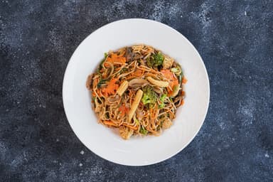 PROMO Medio Lomein Especial y Porción de Agridulce