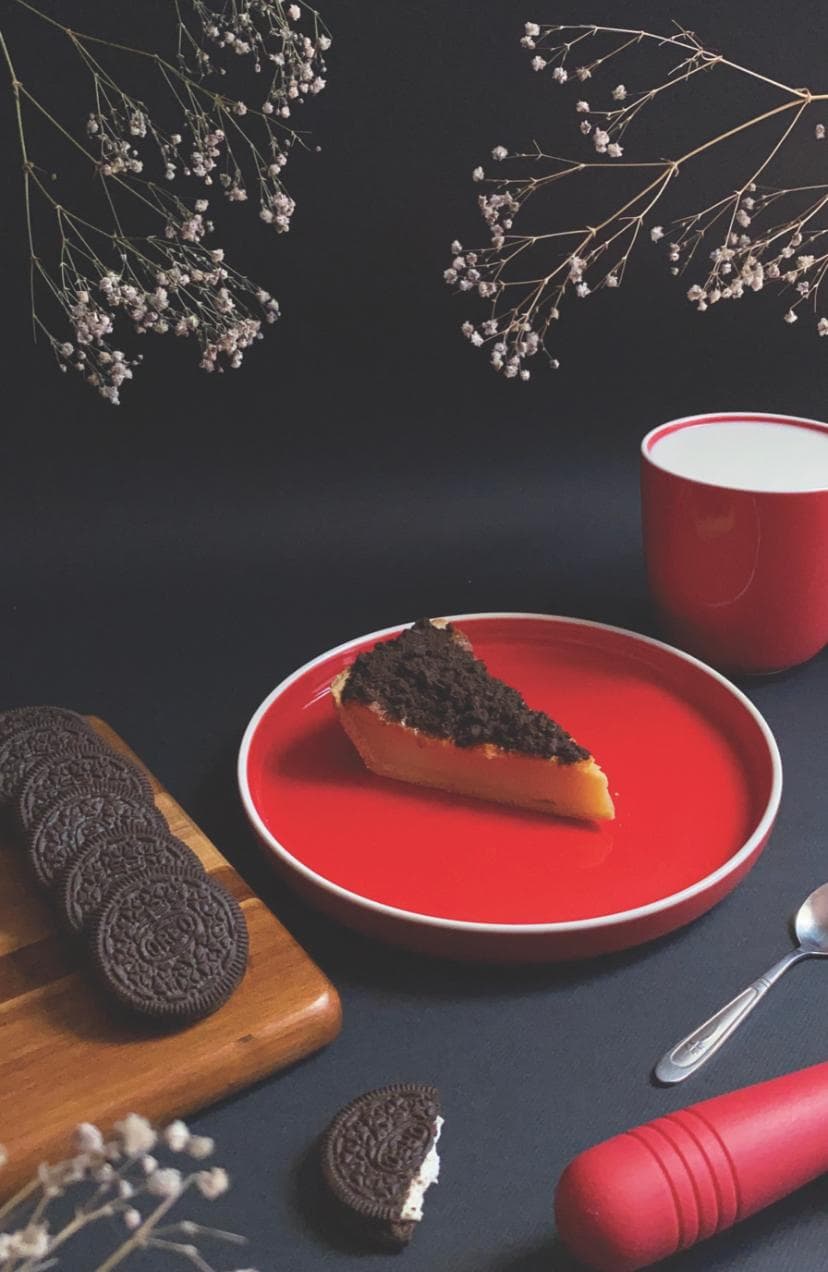 Rebanada de Pay con Galleta OREO