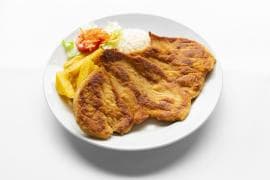 Suprema con Papas y Arroz